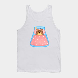 Sleeping groundhog Tank Top